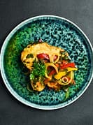 Braised Sturgeon Steak